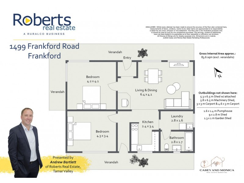 1499 Frankford Road, Frankford TAS 7275 Floorplan