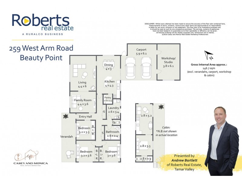259 West Arm Road, Beauty Point TAS 7270 Floorplan
