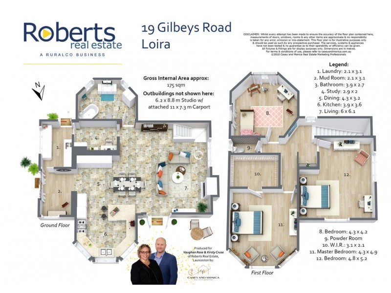 19 Gilbeys Road, Loira TAS 7275 Floorplan