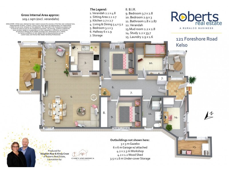121 Foreshore Road, Kelso TAS 7270 Floorplan
