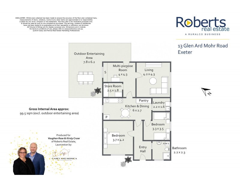 13 Glen Ard Mohr Road, Exeter TAS 7275 Floorplan