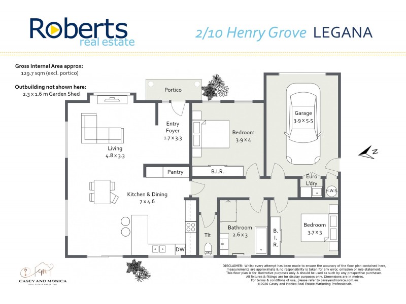 2/10 Henry Grove, Legana TAS 7277 Floorplan
