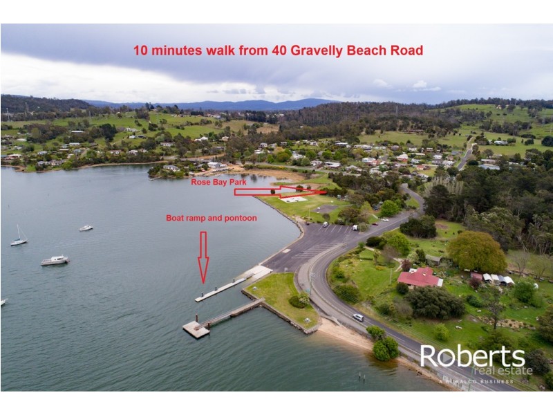 40 Gravelly Beach Road, Blackwall TAS 7275