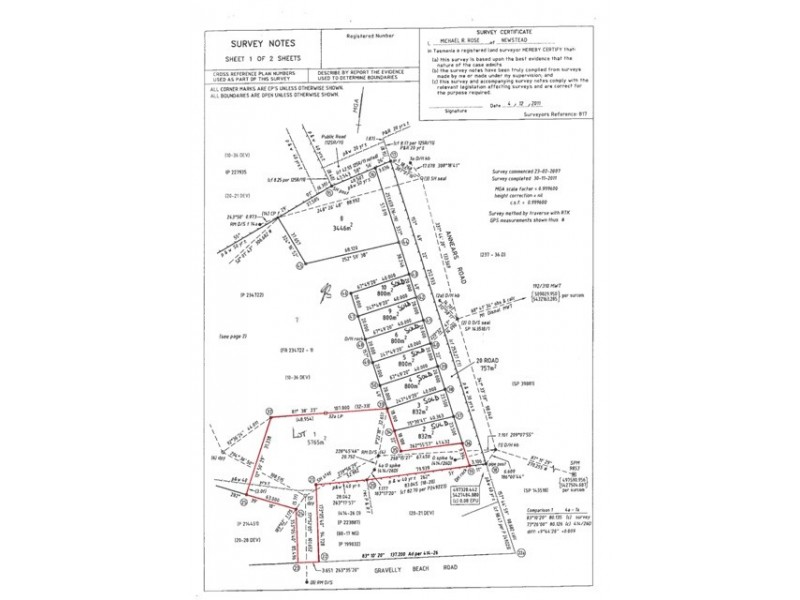 Lot 1 Annears Road, Blackwall TAS 7275 Floorplan