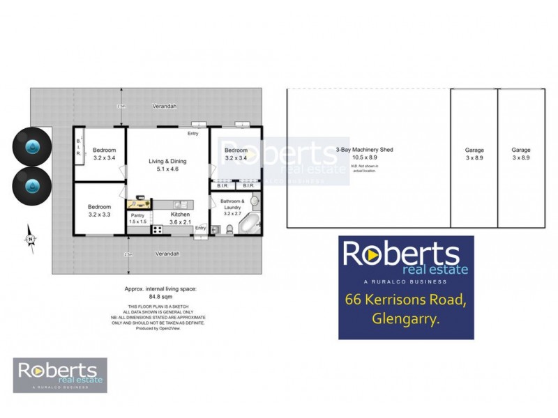 66 Kerrisons Road, Glengarry TAS 7275 Floorplan