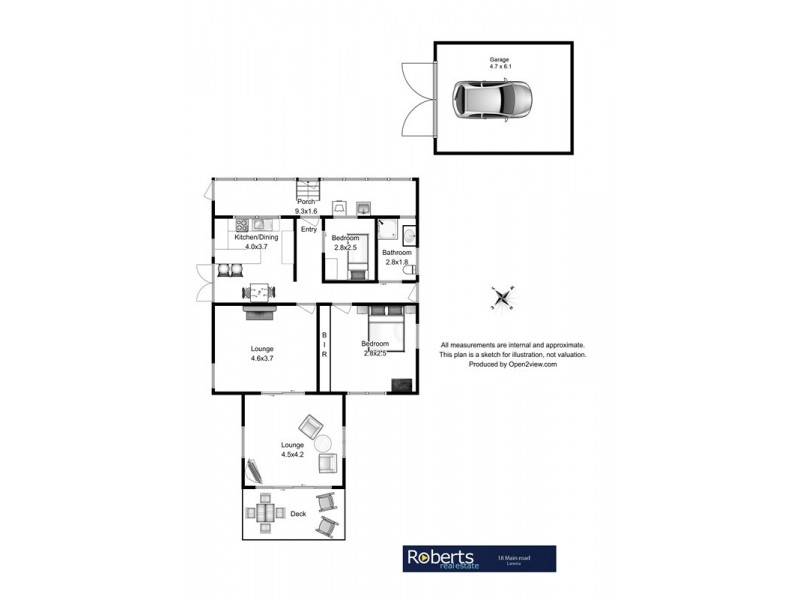 18 Main Road, Lanena TAS 7275 Floorplan
