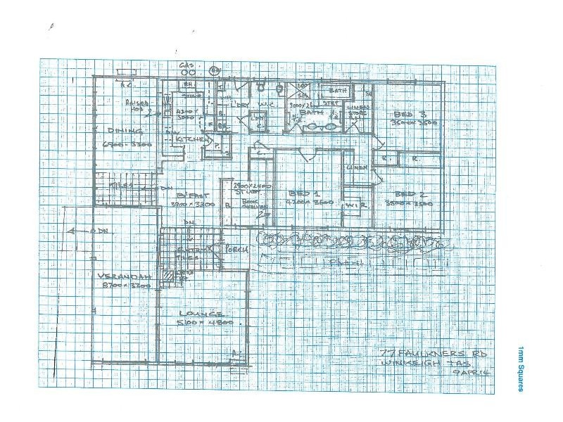 77 Faulkners Road, Winkleigh TAS 7275 Floorplan
