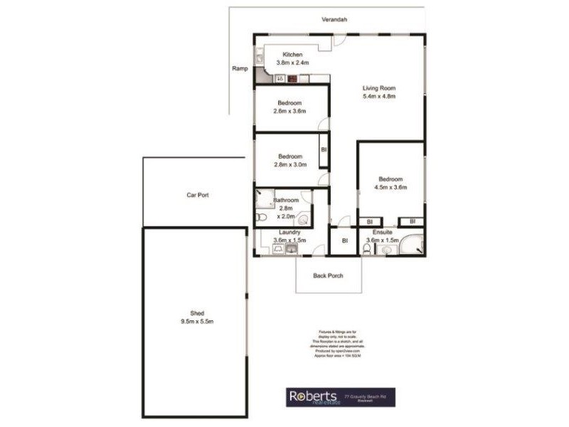 77 Gravelly Beach Rd, Blackwall TAS 7275