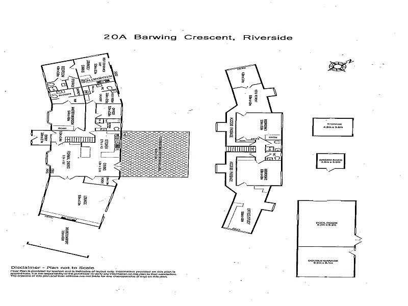 20A Barwing Crescent, Riverside TAS 7250 Floorplan