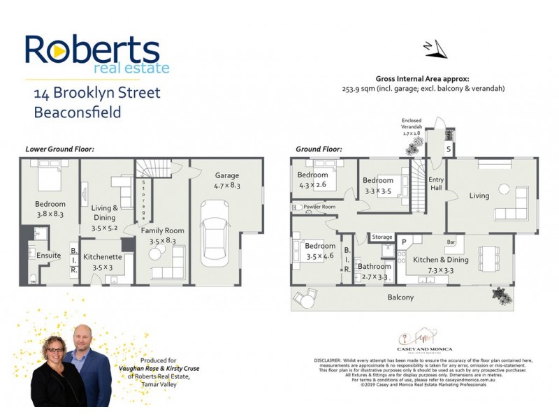 14 Brooklyn Street, Beaconsfield TAS 7270 Floorplan