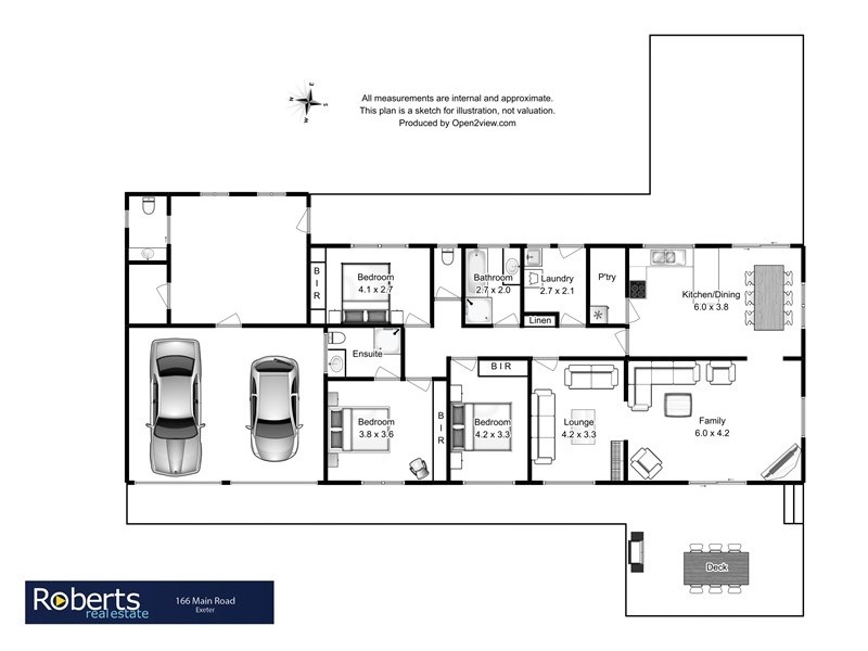 166 Main Road, Exeter TAS 7275 Floorplan