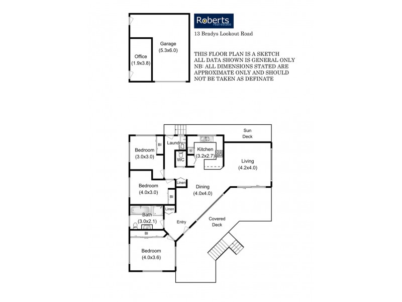 13 Bradys Lookout Rd, Rosevears TAS 7277 Floorplan