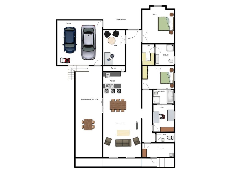93 Atkinsons Road, Grindelwald TAS 7277 Floorplan