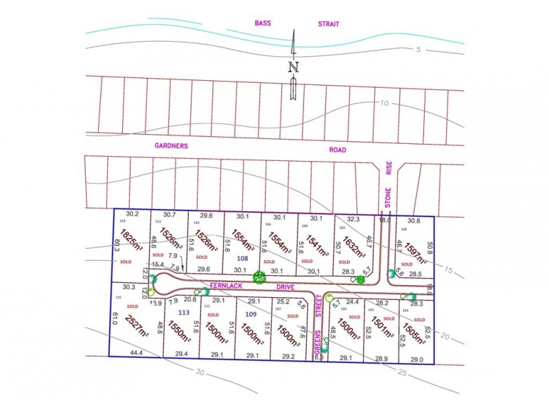 108 Top Road West, Greens Beach TAS 7270 Floorplan