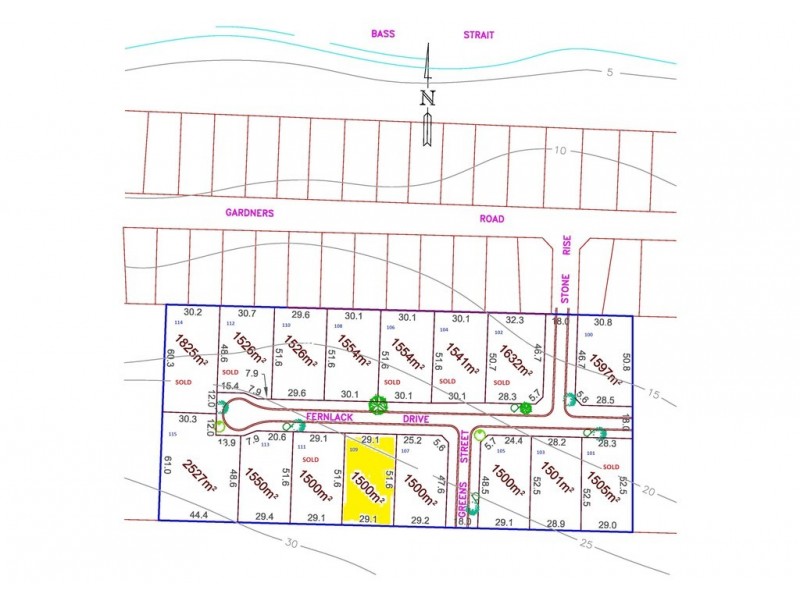 109 Top Road West, Greens Beach TAS 7270 Floorplan