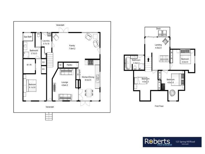 125 Spring Hill Road, Sidmouth TAS 7270 Floorplan