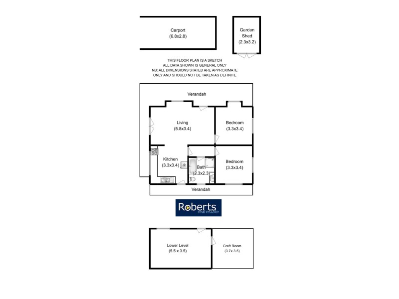 13 Frasers Lane, Glengarry TAS 7275 Floorplan