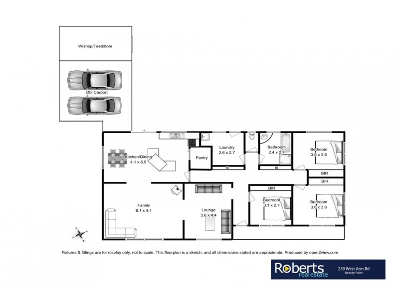 259 West Arm Road, Beauty Point TAS 7270 Floorplan