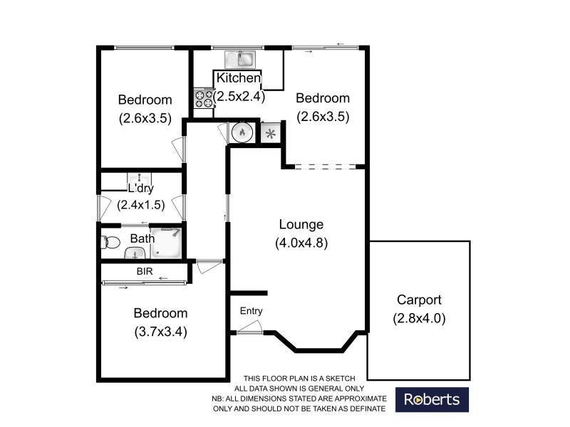1/212 Weld Street, Beaconsfield TAS 7270 Floorplan