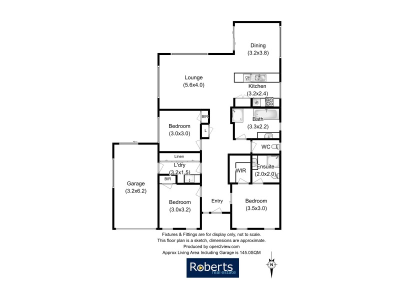 1/4 Andros Place, Legana TAS 7277 Floorplan