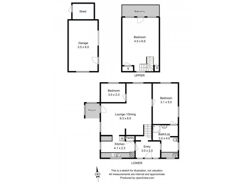 12 Scott Street, Beauty Point TAS 7270 Floorplan