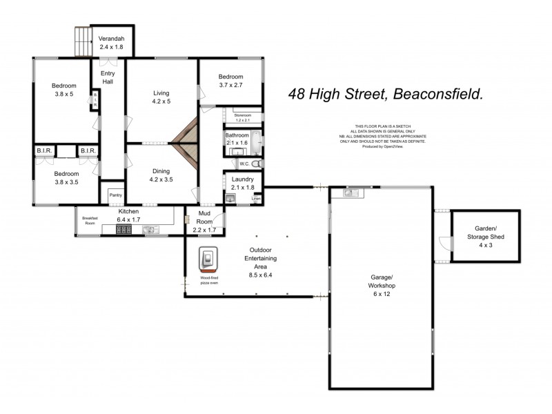 48 High Street, Beaconsfield TAS 7270 Floorplan