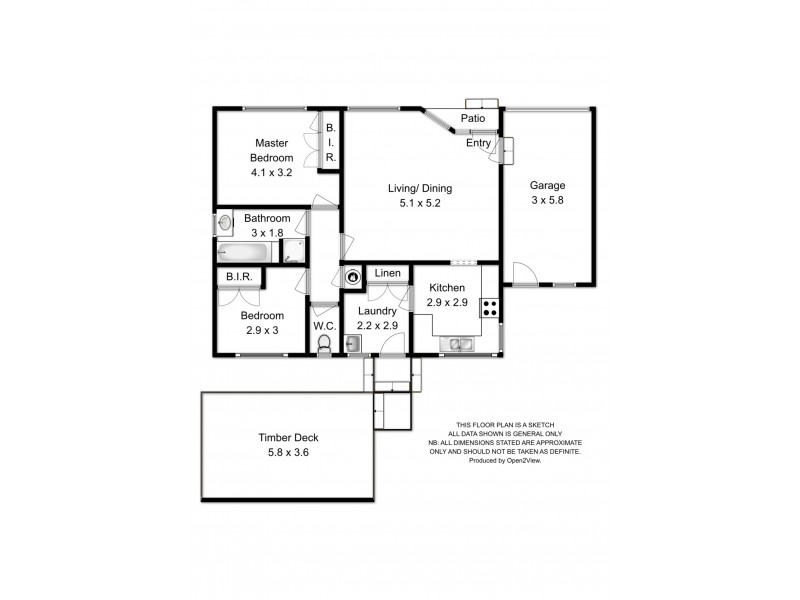1/28a Quarantine Rd, Kings Meadows TAS 7249 Floorplan