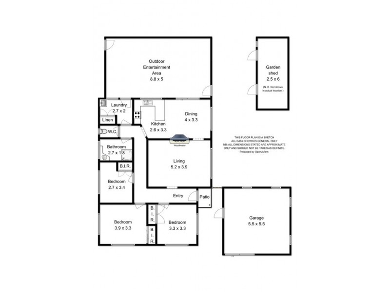 277 Weld Street, Beaconsfield TAS 7270 Floorplan