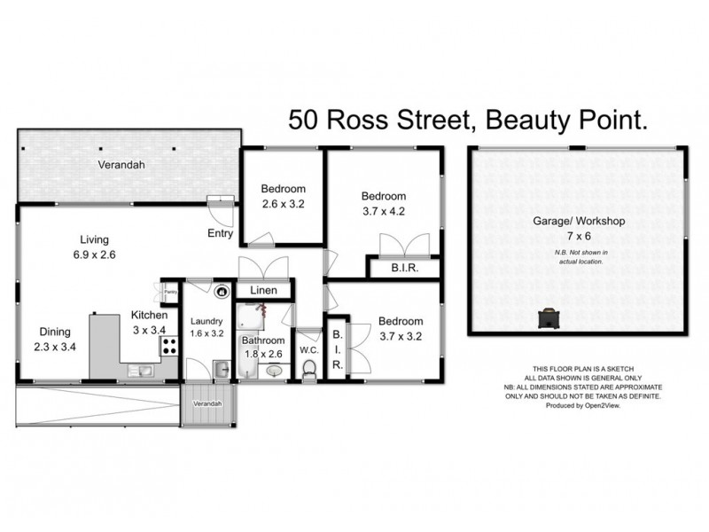 50 Ross Street, Beauty Point TAS 7270 Floorplan