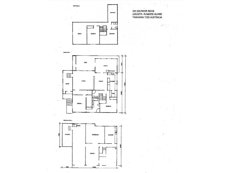 154 Big River Road, Loccota TAS 7255 Floorplan