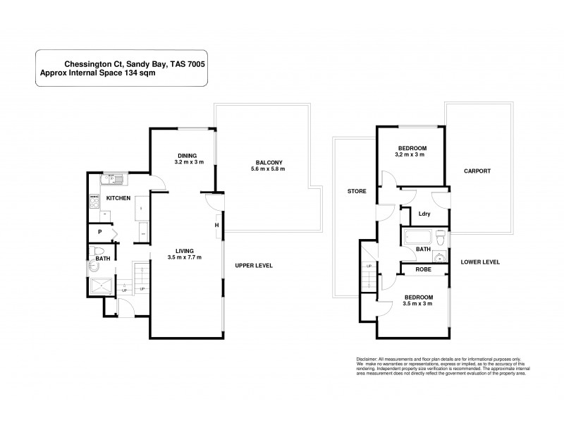 4/7a Chessington Court, Sandy Bay TAS 7005 Floorplan