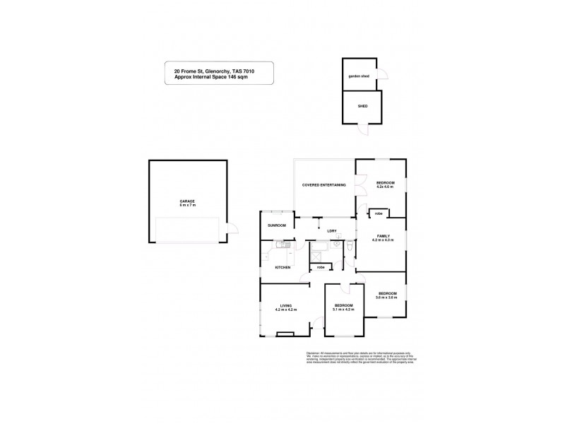 20 Frome Street, Glenorchy TAS 7010 Floorplan