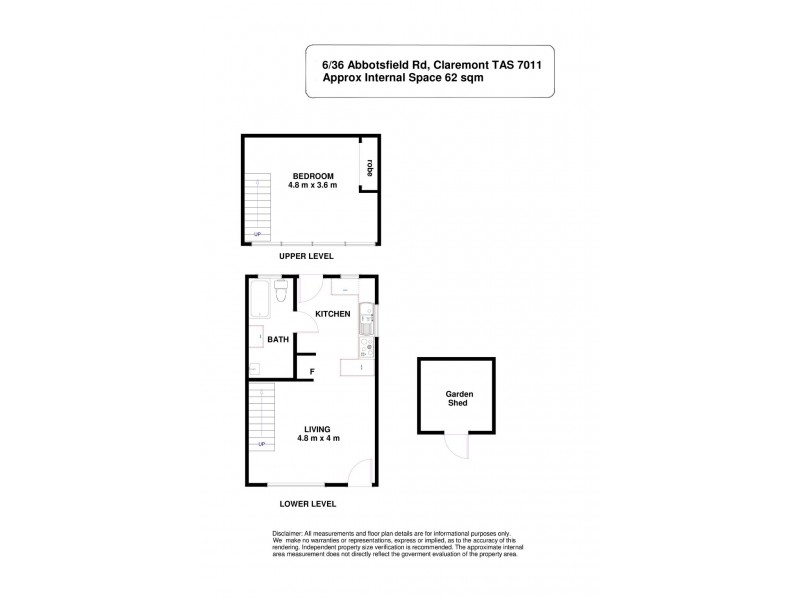 6/36 Abbotsfield Road, Claremont TAS 7011 Floorplan
