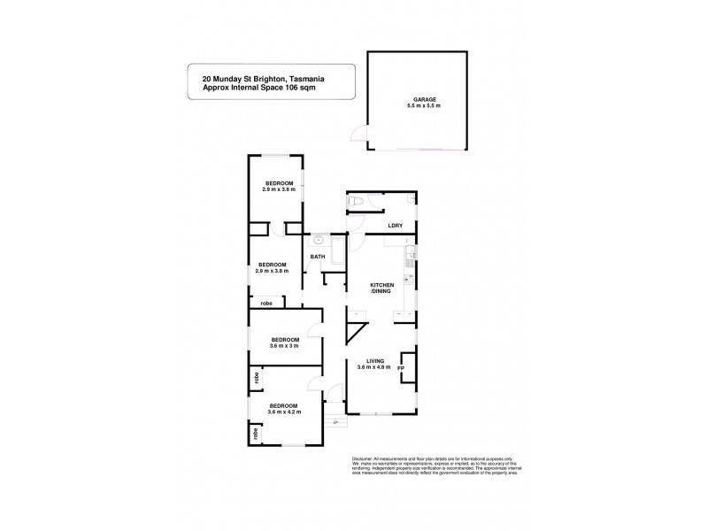20 Munday Street, Brighton TAS 7030 Floorplan