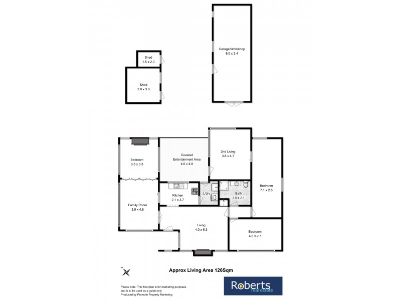 48 Stanley Street, Oatlands TAS 7120 Floorplan