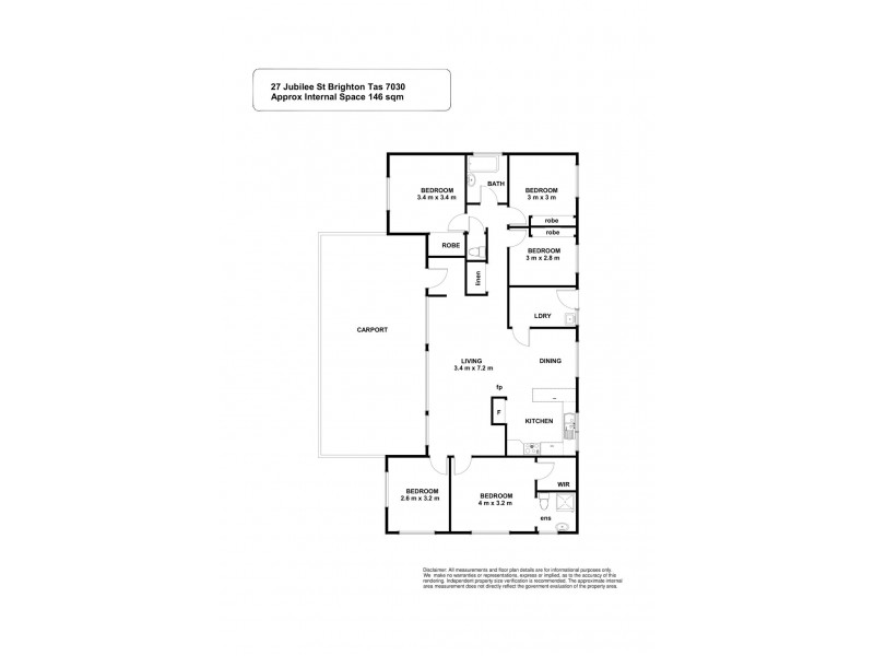 27 Jubilee Avenue, Brighton TAS 7030 Floorplan