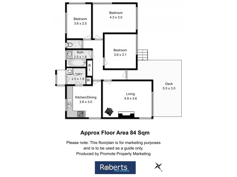 29 The Avenue, New Norfolk TAS 7140 Floorplan
