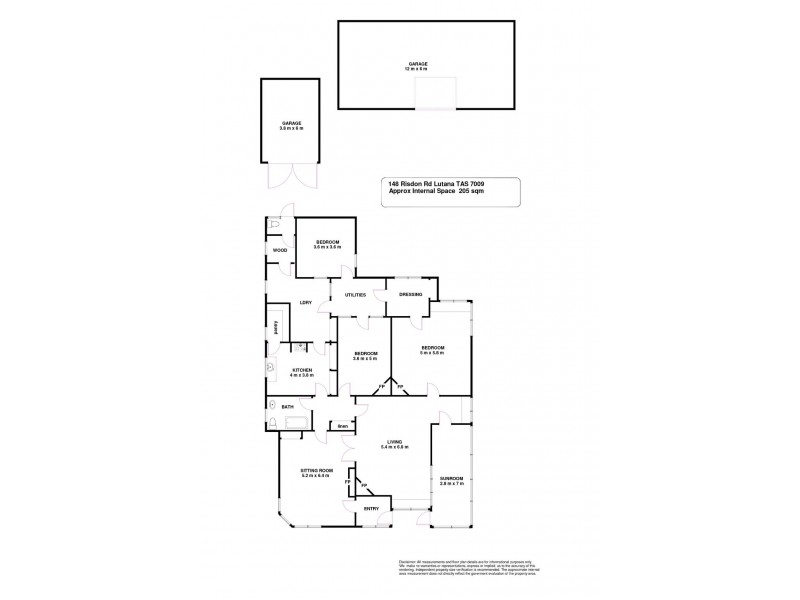 148 Risdon Road, Lutana TAS 7009 Floorplan