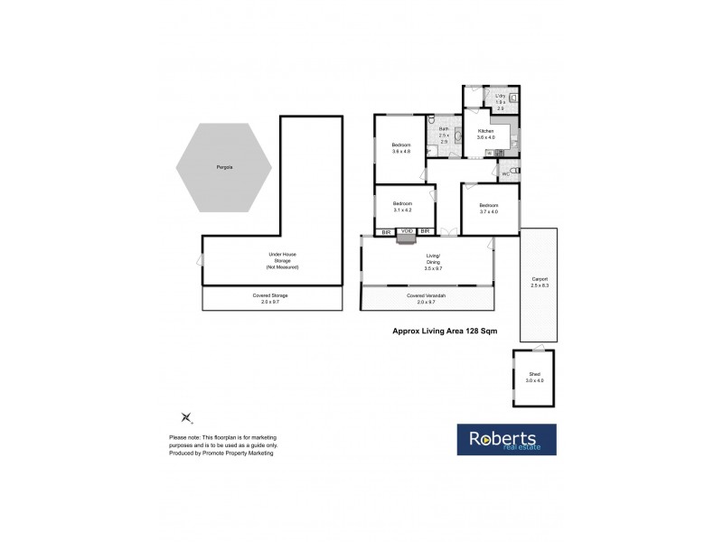 20 Bathurst Street, New Norfolk TAS 7140 Floorplan