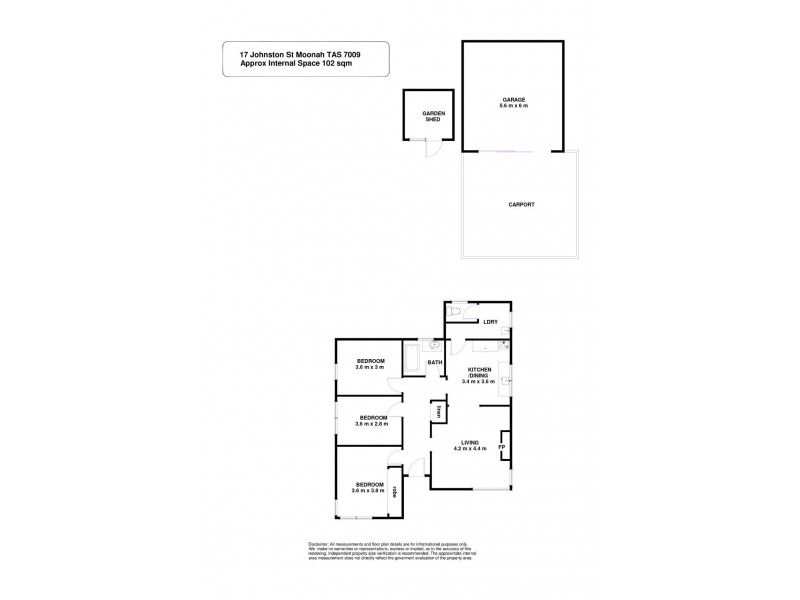 17 Johnston Street, Moonah TAS 7009 Floorplan