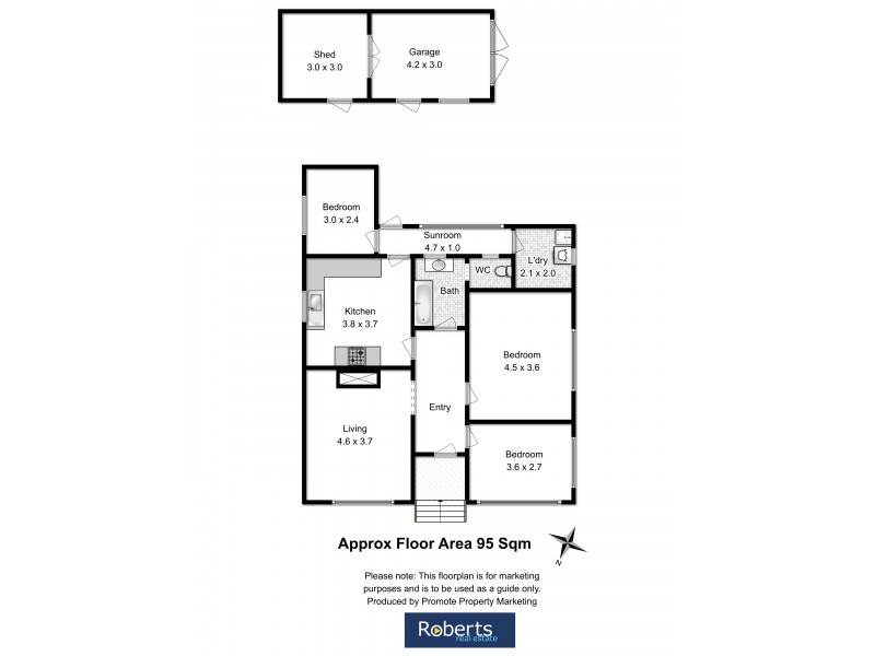 23 Pioneer Avenue, New Norfolk TAS 7140 Floorplan