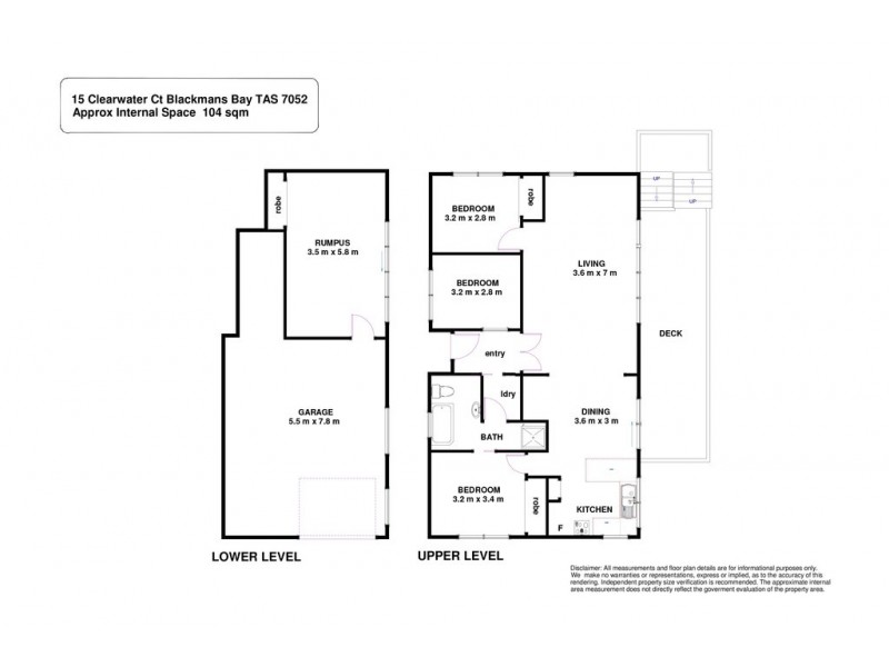 258 Millvale Road, Dromedary TAS 7030 Floorplan