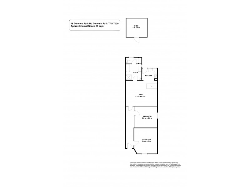 48 Derwent Park Road, Derwent Park TAS 7009 Floorplan