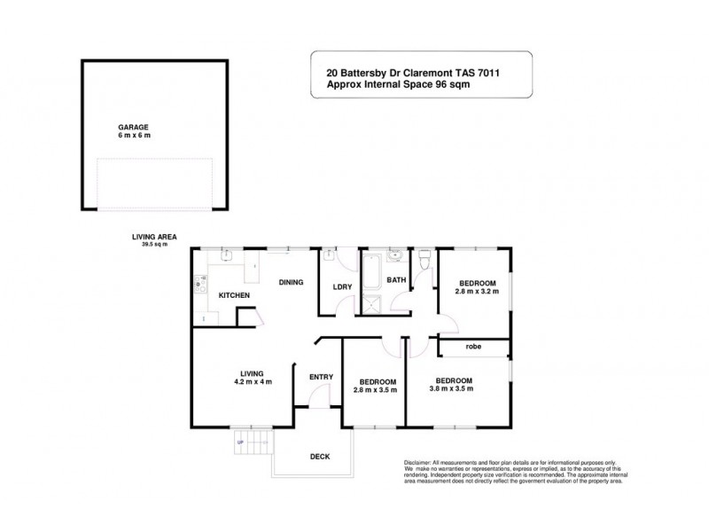 20 Battersby Drive, Claremont TAS 7011 Floorplan