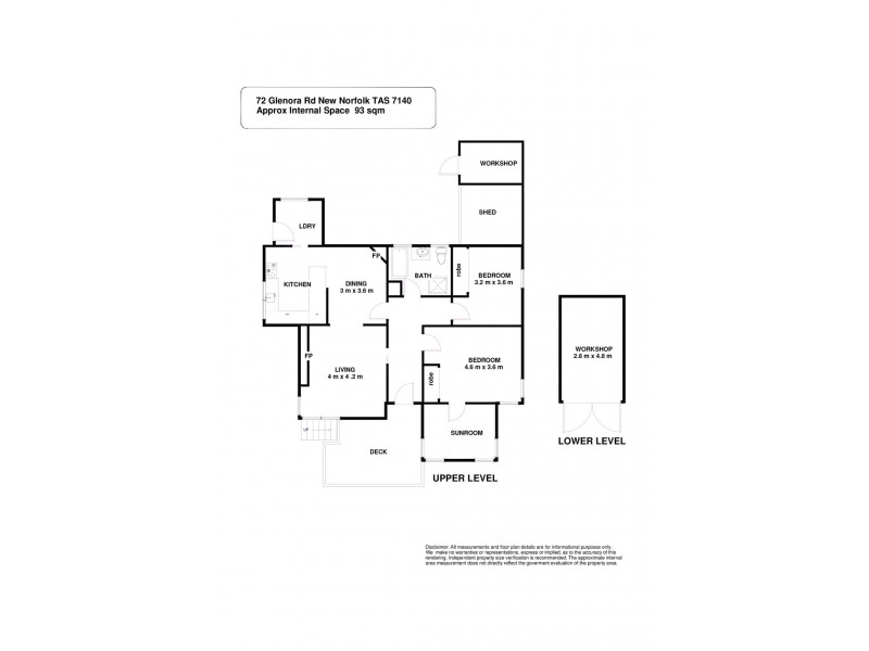 72 Glenora Road, New Norfolk TAS 7140 Floorplan