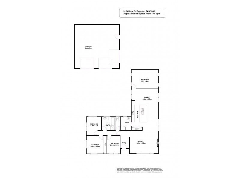 32 William Street, Brighton TAS 7030 Floorplan