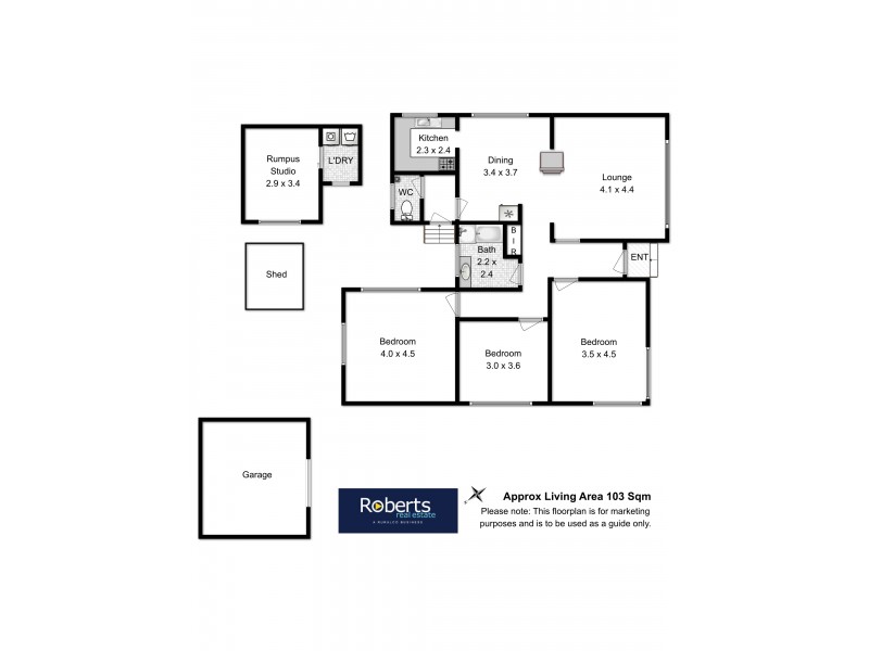 18 Fourth Avenue, New Norfolk TAS 7140 Floorplan