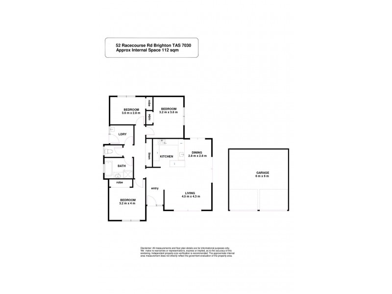 52 Racecourse Road, Brighton TAS 7030 Floorplan