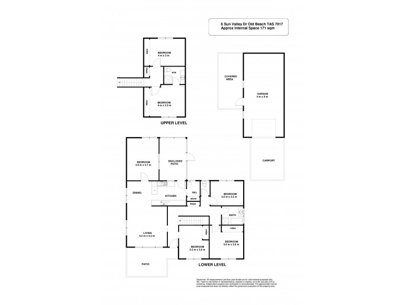 6 Sun Valley Drive, Old Beach TAS 7017 Floorplan