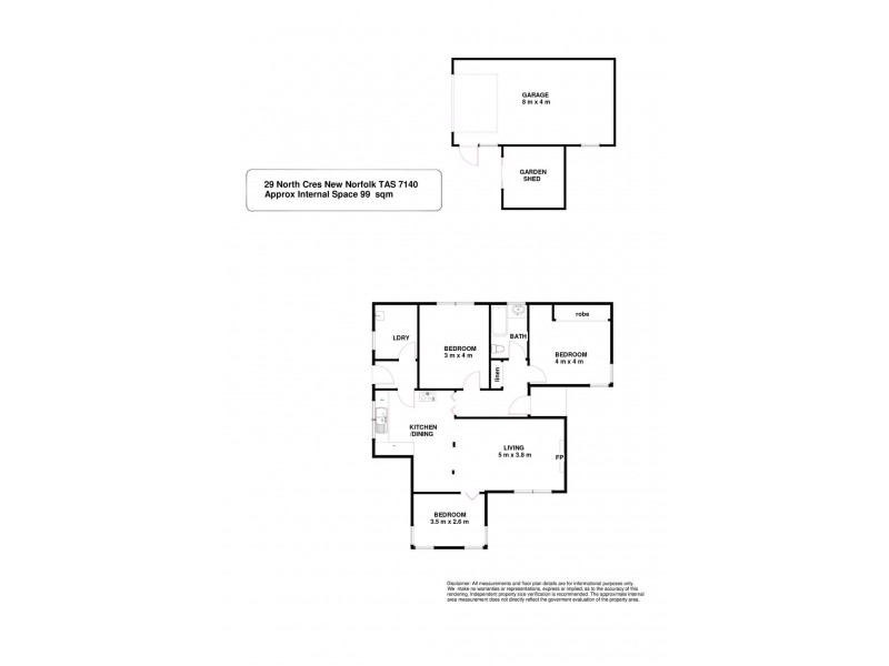 29 North Crescent, New Norfolk TAS 7140 Floorplan